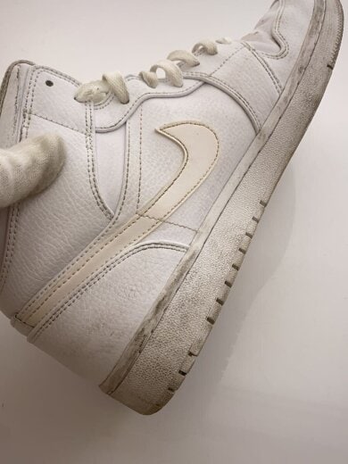 商品画像：AIR JORDAN 1 MID/エアジョーダン1ミッド/ホワイト/554724-126/27cm/ 7