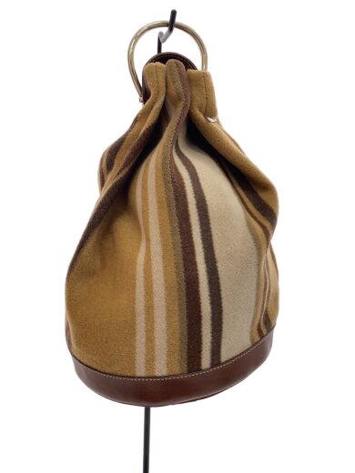 商品画像：ハンドバッグ/--/BRW/ストライプ// 1