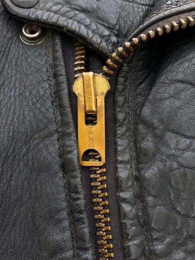 商品画像：ダブルライダースジャケット/48/レザー/BLK/50s/PJ-27/ホースハイド/状態考慮 6