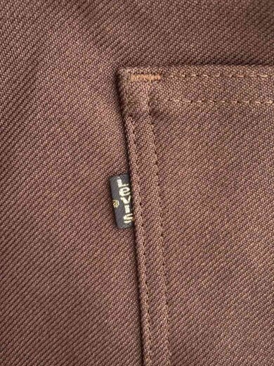 商品画像：70s/スタプレ/TALONジップ/ブーツカットパンツ/34/ポリエステル/ブラウン/10517 6128 4