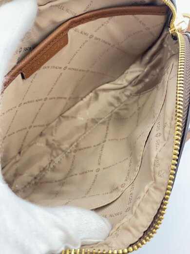 商品画像：ショルダーバッグ/レザー/ブラウン/モノグラム/総柄/AC-2102 6