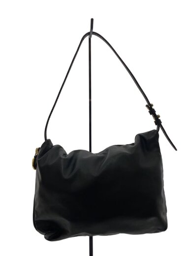 商品画像：gemeil by russet/ワンハンドルバッグ/ハンドバッグ/レザー/BLK/無地 1