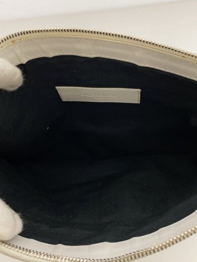 商品画像：セカンドバッグ/レザー/GRAY/グレー/273022 6