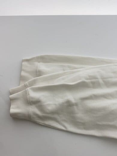 商品画像：バーコードロゴ/パーカー/S/コットン/ホワイト/651799 9