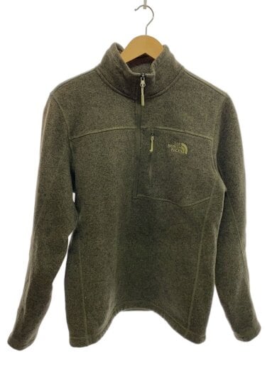 商品画像：フリースジャケット/M/ポリエステル/KHK/無地/NF0A33R7 1