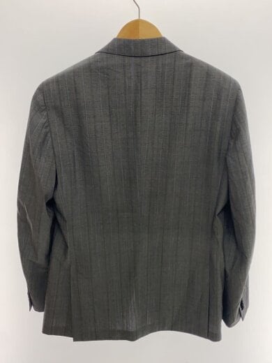 商品画像：3Bテーラードジャケット/50/ウール/グレー/ストライプ/イタリア製 2