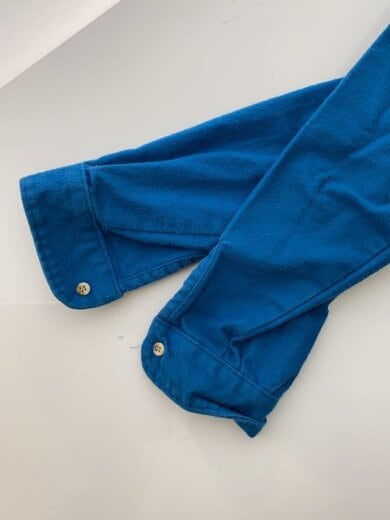 商品画像：長袖シャツ/L/コットン/BLU 4