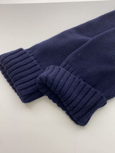 商品画像：ローゲージローネックセーター/ニット・セーター(厚手)/XS/コットン/NVY/無地/0200011663 6