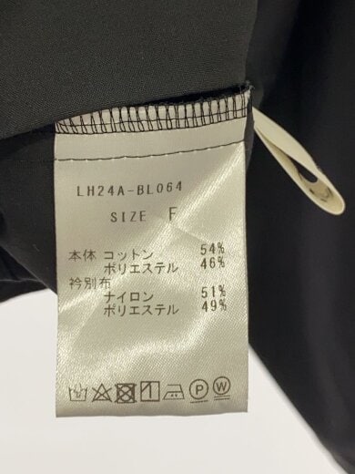 商品画像：ランダムミラー2WAYシャツ/長袖シャツ/FREE/コットン/BLK/LH24A-BL064 4