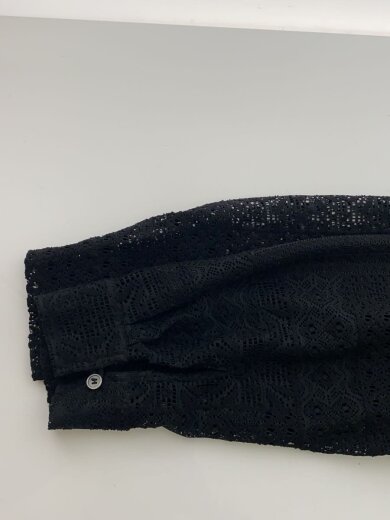 商品画像：PATCHWORK LACE SHIRT/1/ポリエステル/ブラック/23KO-AW01// 6