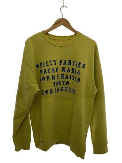 商品画像：×BORNXRAISED/クルーネックスウェット/XL/コットン/イエロー 1