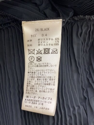 商品画像：スカート/34/ポリエステル/BLK/TP91-FG234 5
