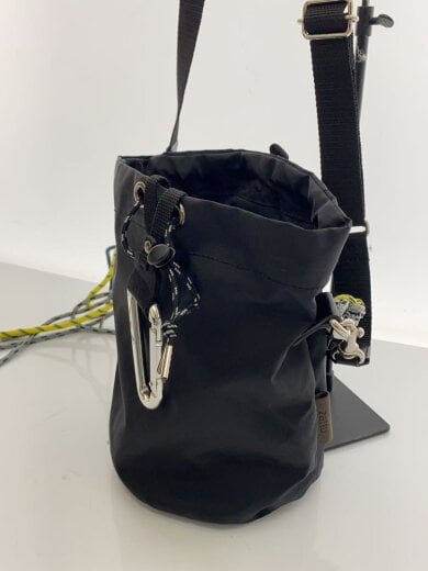 商品画像：LUGUN/ショルダーバッグ/2WAY/巾着/ナイロン/ブラック/無地// 2