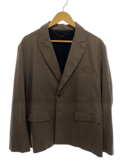商品画像：TAILORED JACKET/テーラードジャケット/2/コットン/ブラウン/無地/Jie-20S-JK04// 1