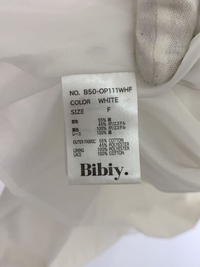 商品画像：ノースリーブワンピース/FREE/コットン/WHT/b50-op111whf 5