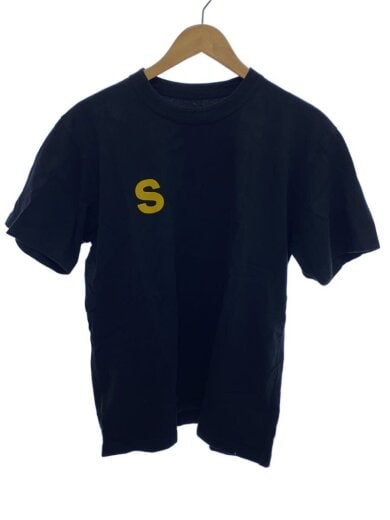 商品画像：22SS/反転プリントロゴTシャツ/4/コットン/ブラック/22-045// 1
