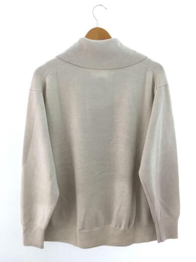 画像：IENA21AW/襟付きニットセッター/FREE/ウール/BEG/21-080-900-6000-3-02