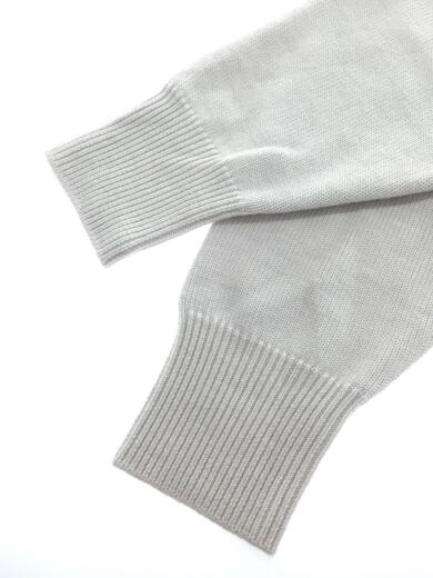 画像：IENA21AW/襟付きニットセッター/FREE/ウール/BEG/21-080-900-6000-3-05