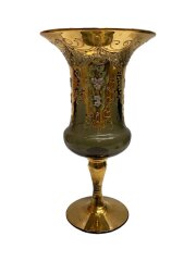 ベネチアングラス/フラワーベース/GLD