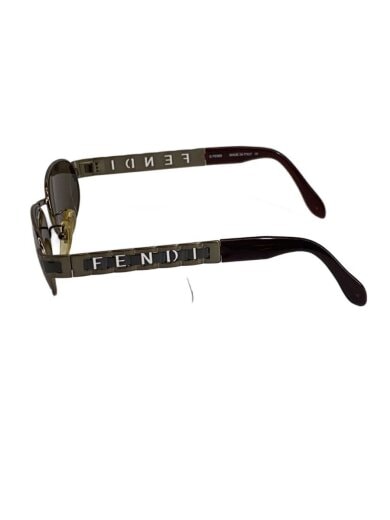 商品画像：ロゴフレーム/サングラス/オーバル/メタル/BRW/レディース/SL7123 3