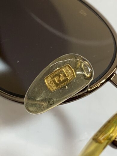 商品画像：ロゴフレーム/サングラス/オーバル/メタル/BRW/レディース/SL7123 8