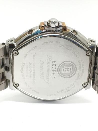 画像：CITIZENソーラー腕時計/アナログ/ステンレス/WHT/SLV/SS/H111-TO19480/AS7074-57A3