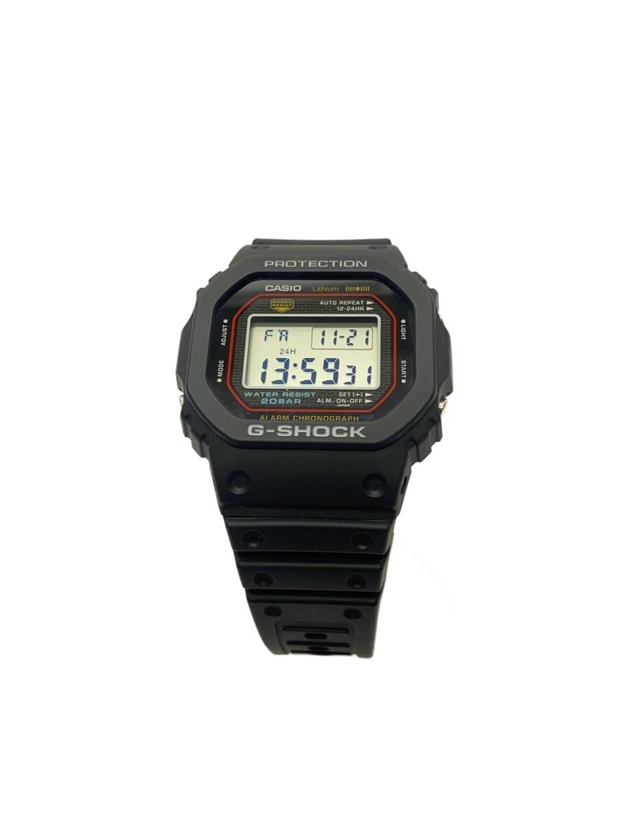 CASIO / クォーツ腕時計_G-SHOCK/デジタル/BLK