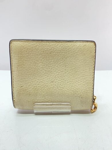 商品画像：2つ折り財布/--/WHT/無地/レディース 3