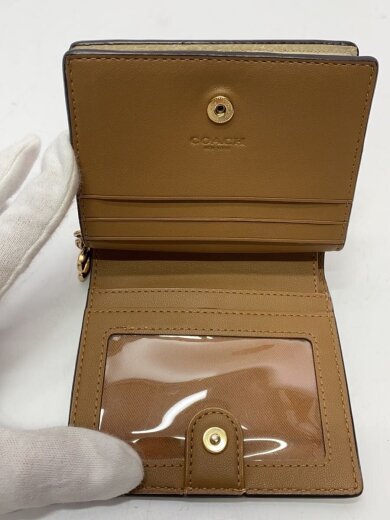 商品画像：2つ折り財布/--/WHT/無地/レディース 4