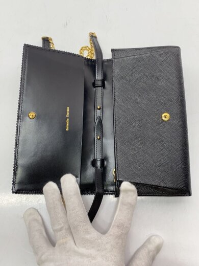 商品画像：長財布/--/BLK/無地/レディース 4