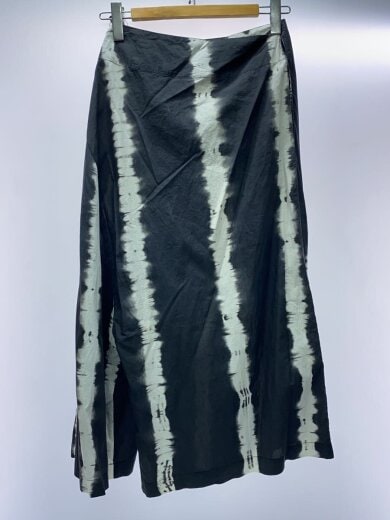 画像：ISSEY MIYAKEスカート/M/コットン/GRY/総柄2