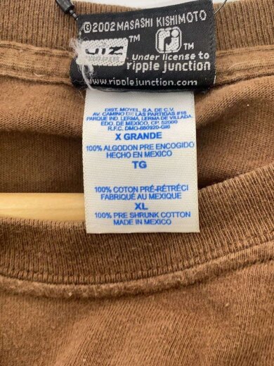 商品画像：NARUTO/Tシャツ/XL/コットン/BRW/プリント// 4