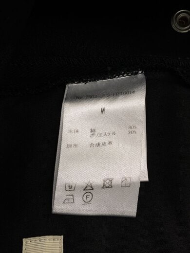 商品画像：jent louis/ショートパンツ/M/コットン/BLK/無地/2503-JLS-FPT0014 5