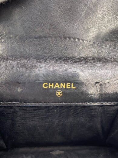 商品画像：2つ折り財布/エナメル/BLK/無地/レディース 3