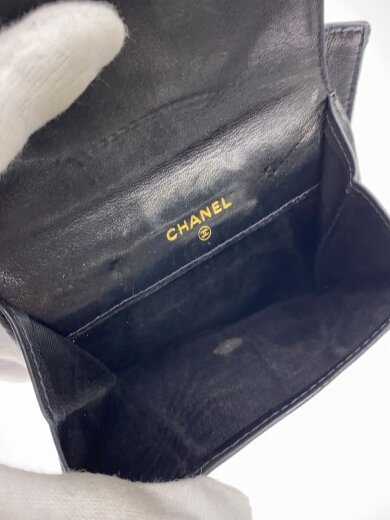 商品画像：2つ折り財布/エナメル/BLK/無地/レディース 5