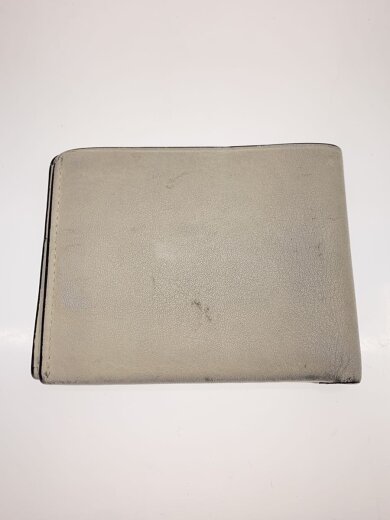 商品画像：2つ折り財布/レザー/WHT/メンズ 2