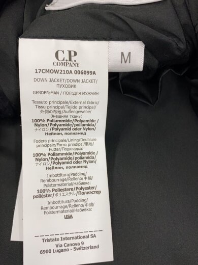 商品画像：ダウンジャケット/M/ポリエステル/BLK/無地/17CMOW210A006099A 4