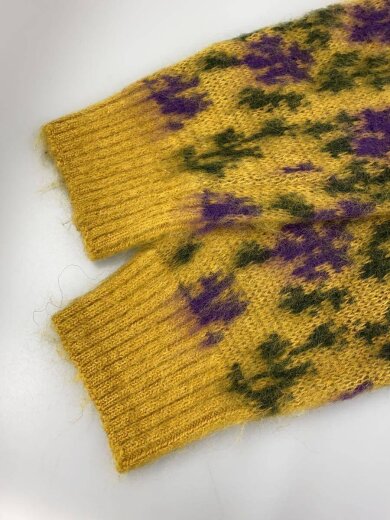 商品画像：カーディガン(厚手)/M/モヘア/CML/花柄/NS282 5