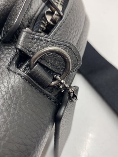 商品画像：ウエストバッグ/レザー/BLK 8