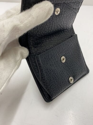 商品画像：2つ折り財布/レザー/BLK/無地/メンズ/S56UI0140 P4455// 9