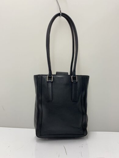 商品画像：トートバッグ/レザー/BLK/無地/9422// 3
