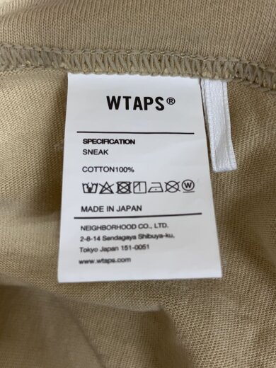 商品画像：長袖Tシャツ/2/コットン/BEG/プリント 4
