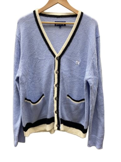 商品画像：カーディガン(厚手)/XL/アクリル/BLU/233bott15 1