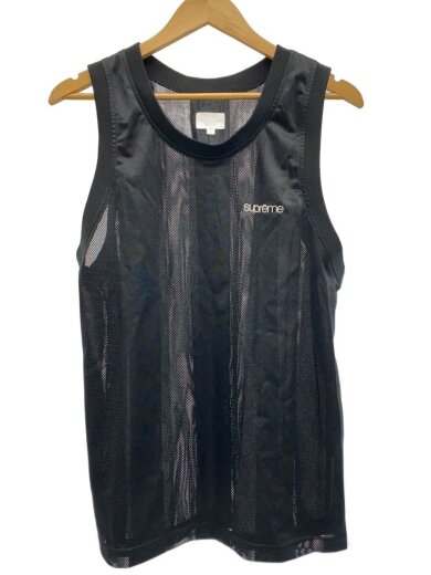 画像：Supremeタンクトップ/M/ポリエステル/BLK/無地1