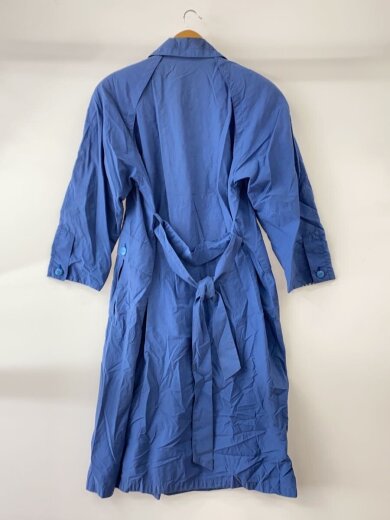 商品画像：コート/--/コットン/BLU/無地 2