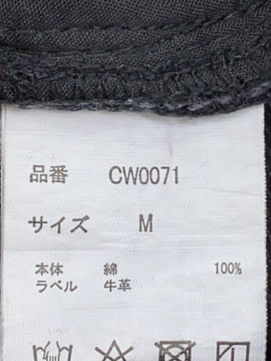 商品画像：ストレートパンツ/M/コットン/BLK/無地/cw0071 5