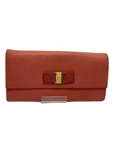 商品画像：長財布/レザー/PNK/無地/レディース 1