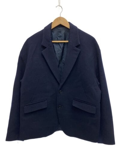 商品画像：テーラードジャケット/3/ウール/NVY/無地/101905011 1