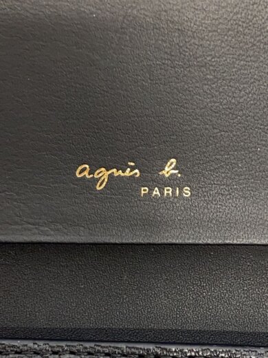 商品画像：2つ折り財布/BLK/無地/レディース 3