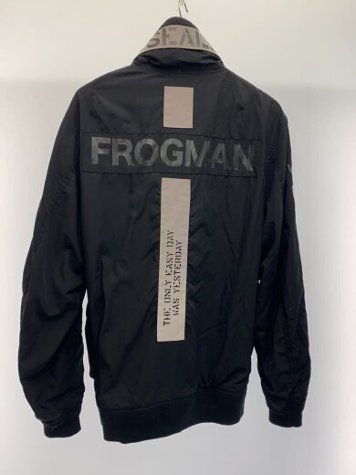 商品画像：ナイロンジャケット/XXL/ナイロン/BLK/無地/6192127 2